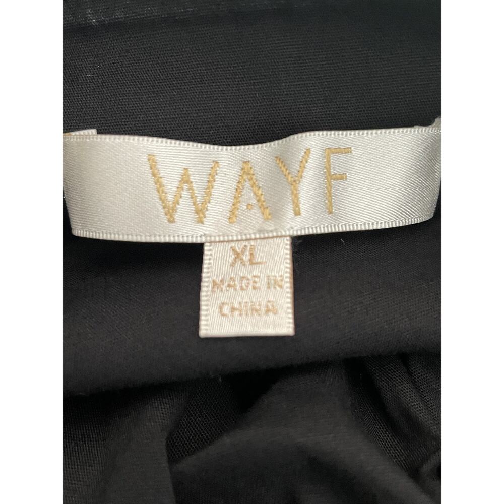 WAYF Dress Tiered Long Sleeve Mini Collared Casual Daytime - Picture 8 of 9